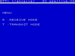 Running screen