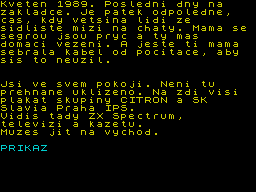 Running screen