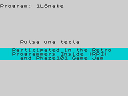 Opening screen