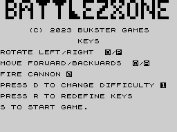 Opening screen