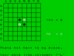 Running screen