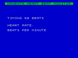 Running screen