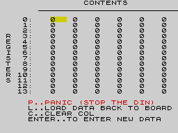 Running screen