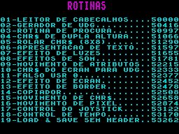 Running screen