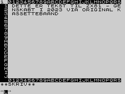 Running screen
