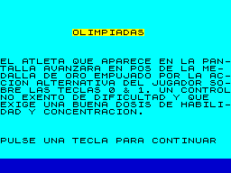 Opening screen