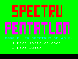 Opening screen