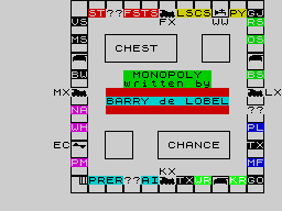 Opening screen