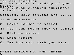 Running screen