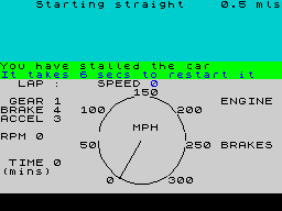 Running screen