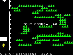 Running screen