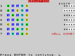 Running screen