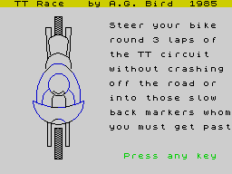 Opening screen