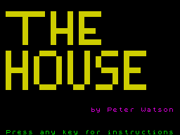 Opening screen