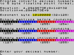 Running screen
