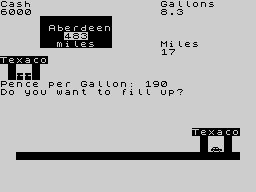 Running screen