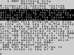 Running screen