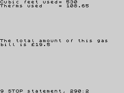 Running screen