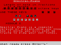 Opening screen