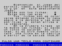Opening screen