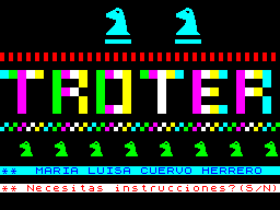 Opening screen
