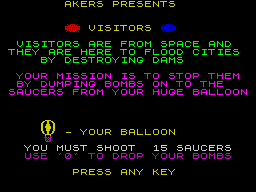 Opening screen