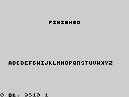 Running screen