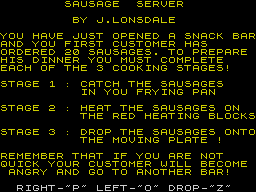 Opening screen