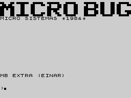 Opening screen