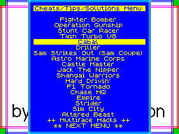 Running screen