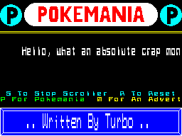 Running screen