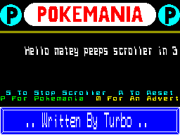 Running screen