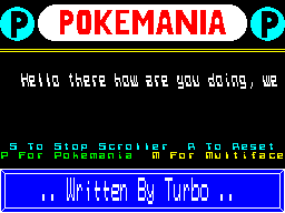 Running screen