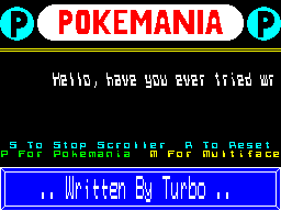 Running screen