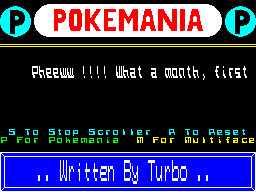 Running screen