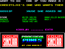 Running screen