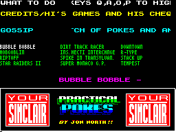 Running screen