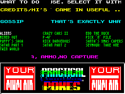 Running screen