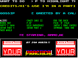 Running screen