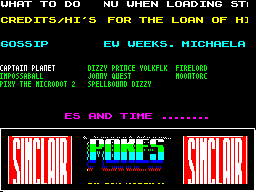 Running screen