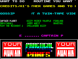 Running screen
