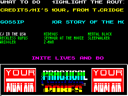 Running screen