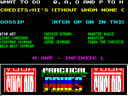 Running screen
