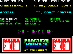 Running screen