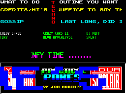 Running screen