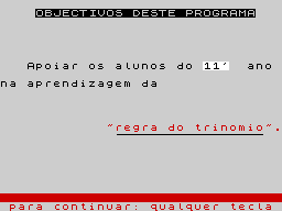 Running screen
