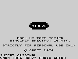 Running screen
