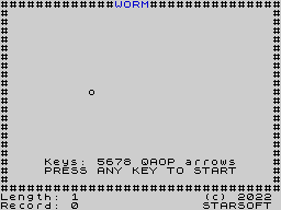 Running screen