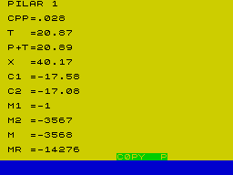 Running screen