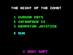 Opening screen